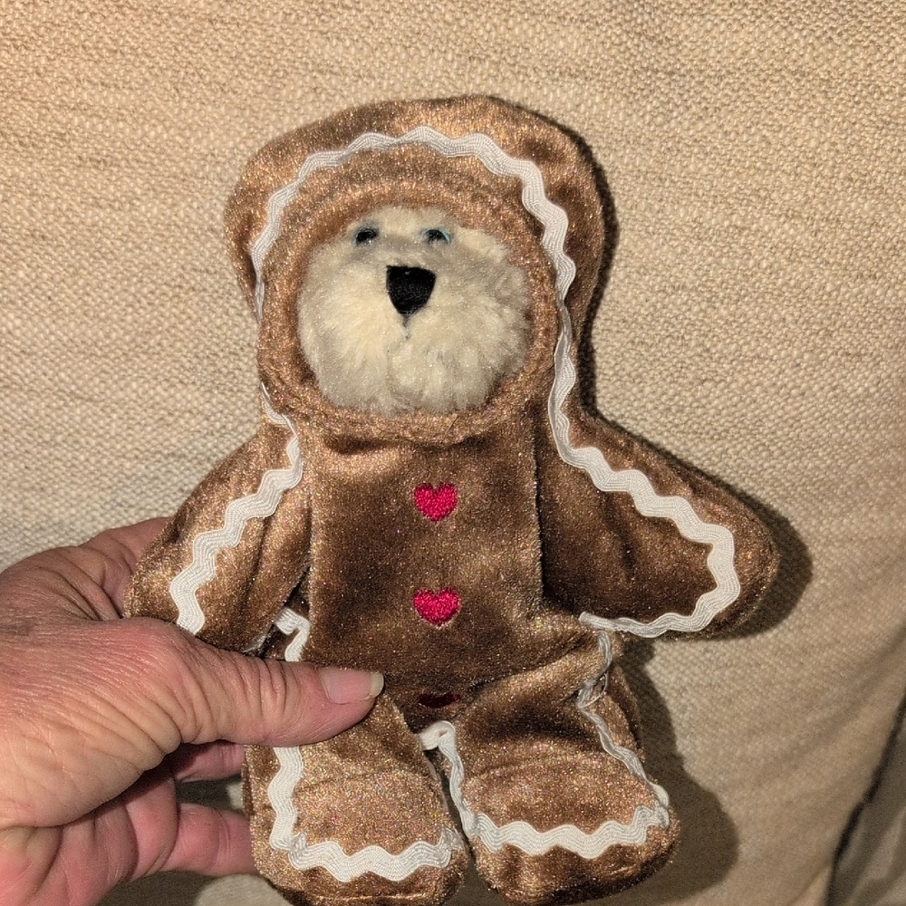 Brown Gingerbread Stuffed Bear